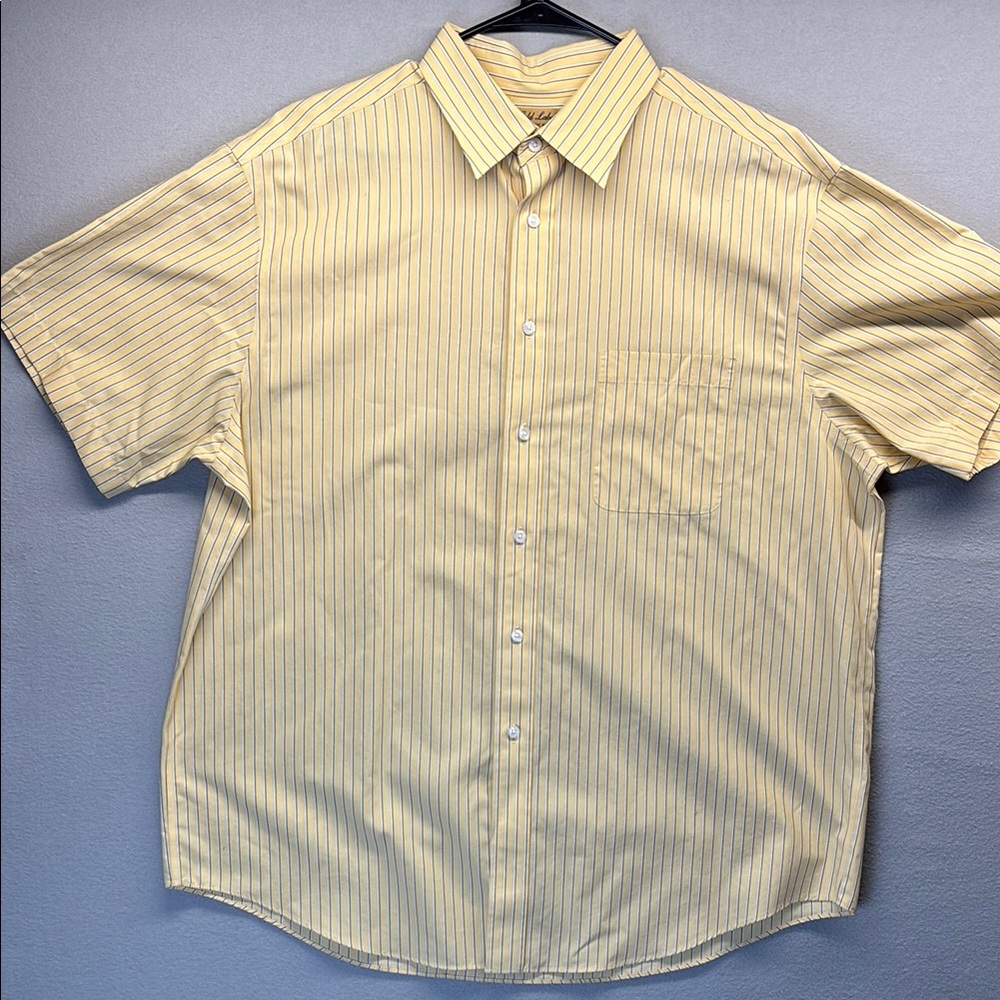 Men's Yellow Striped Shirts